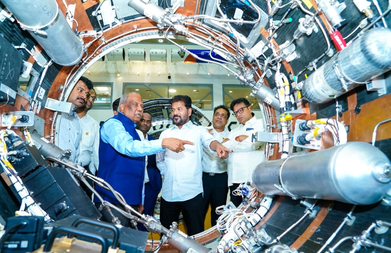 Inside a launch-vehicle stage