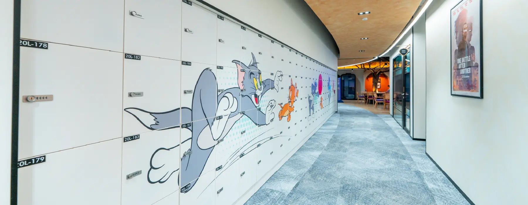 Warner Bros. studio corridor &ndash; AVGC & Orange Economy
