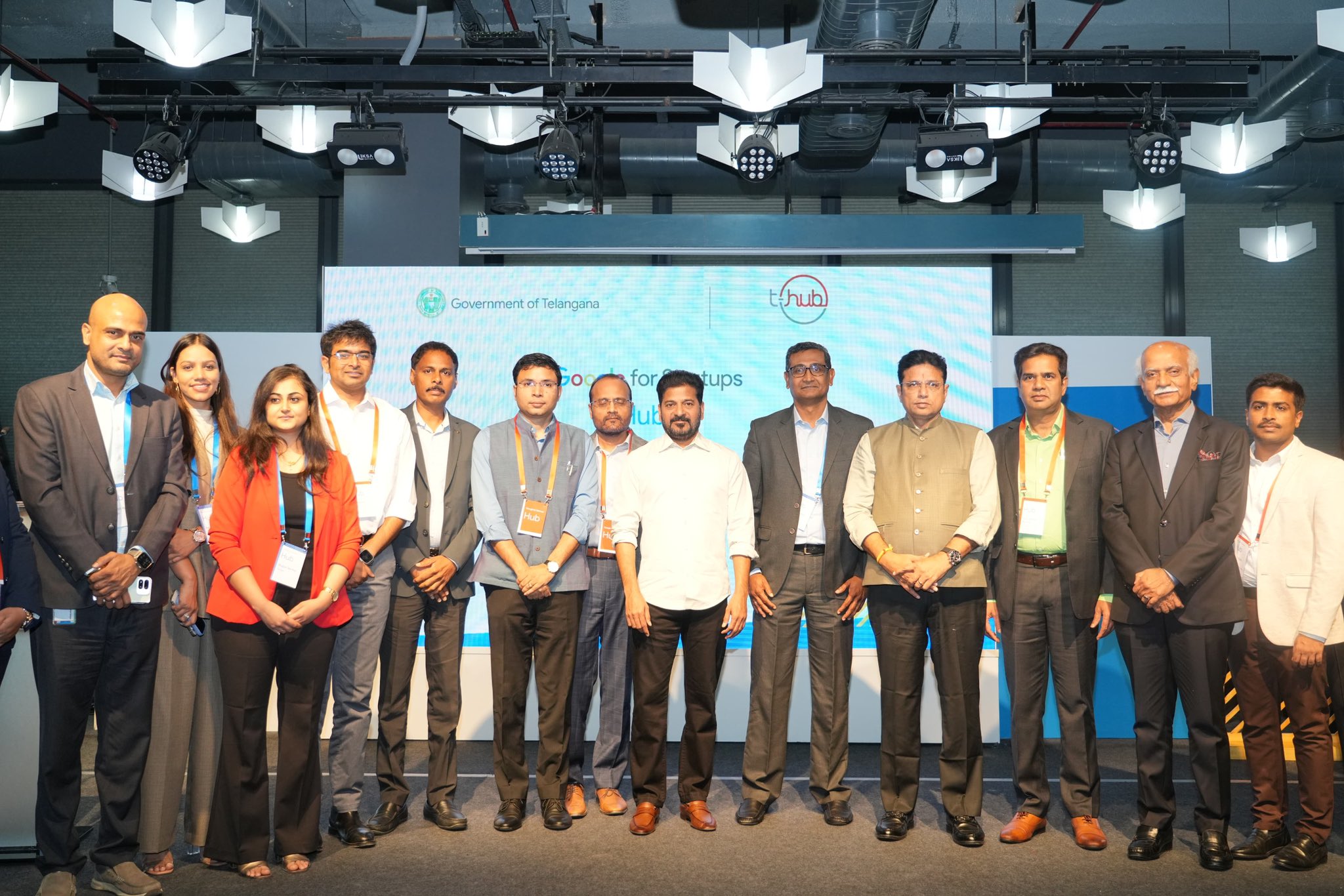 A technology skilling programme launch at T-Hub