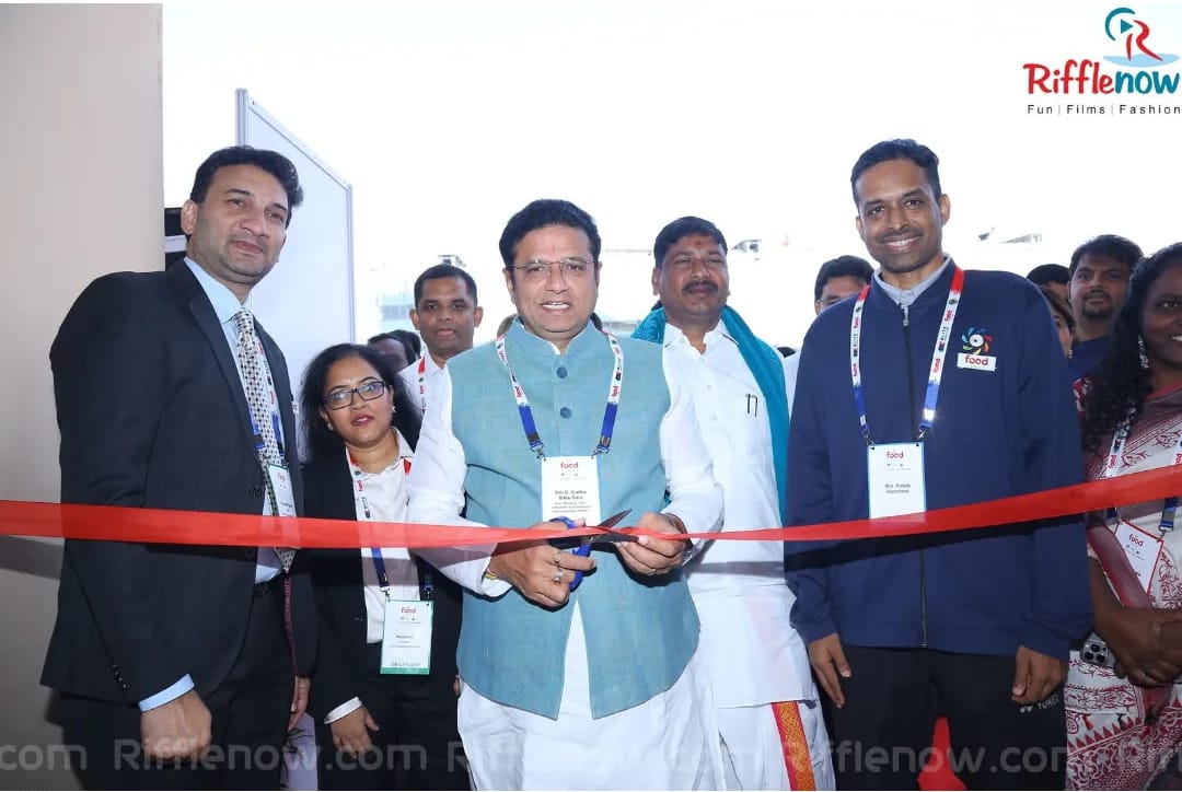 Dignitaries cutting the ribbon at the Food-A-Fair 2025 exhibition