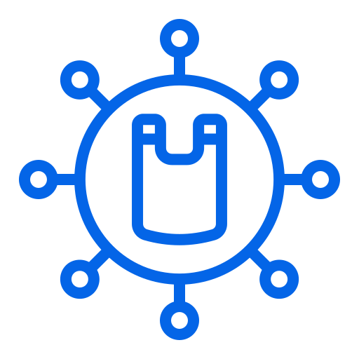 A garment at the centre of a connected network