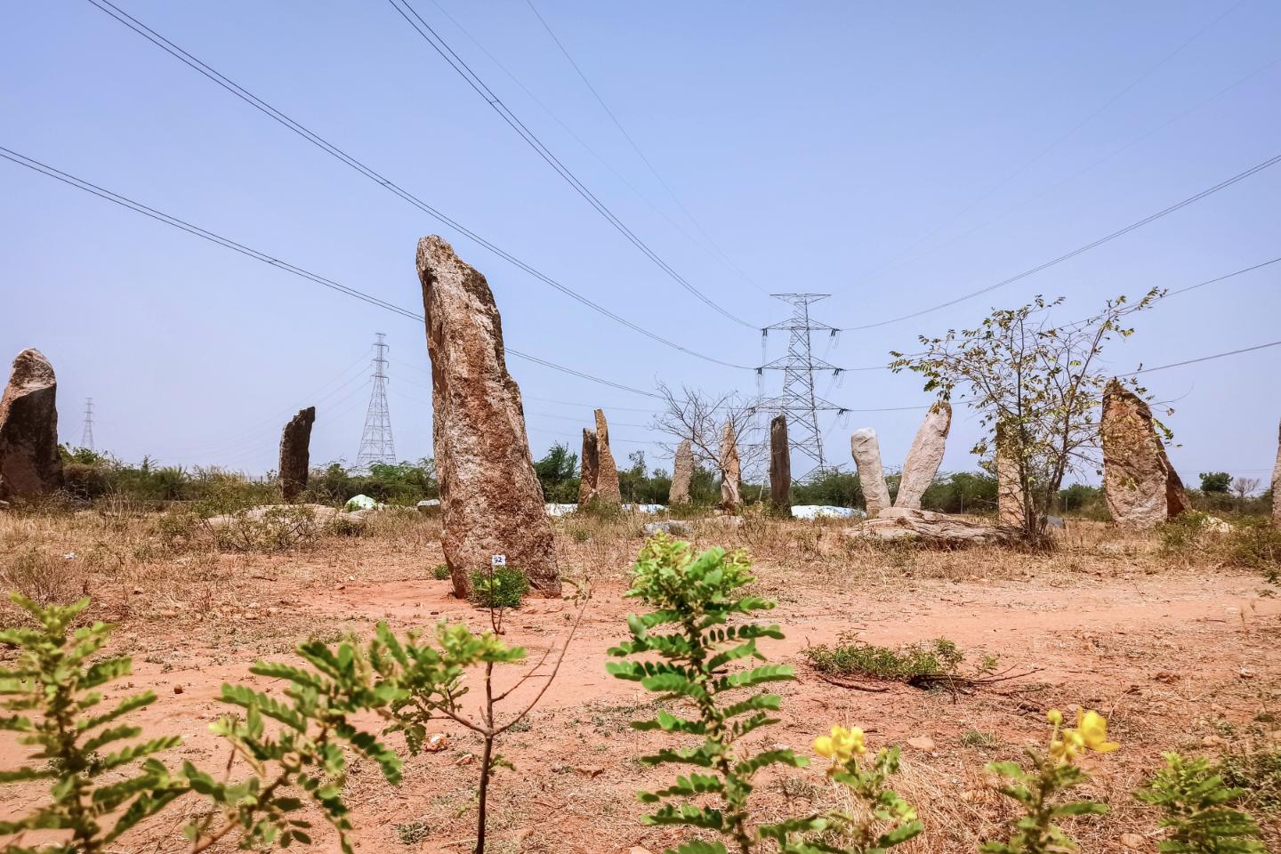 Megalithic menhirs at Mudumal, Narayanapet