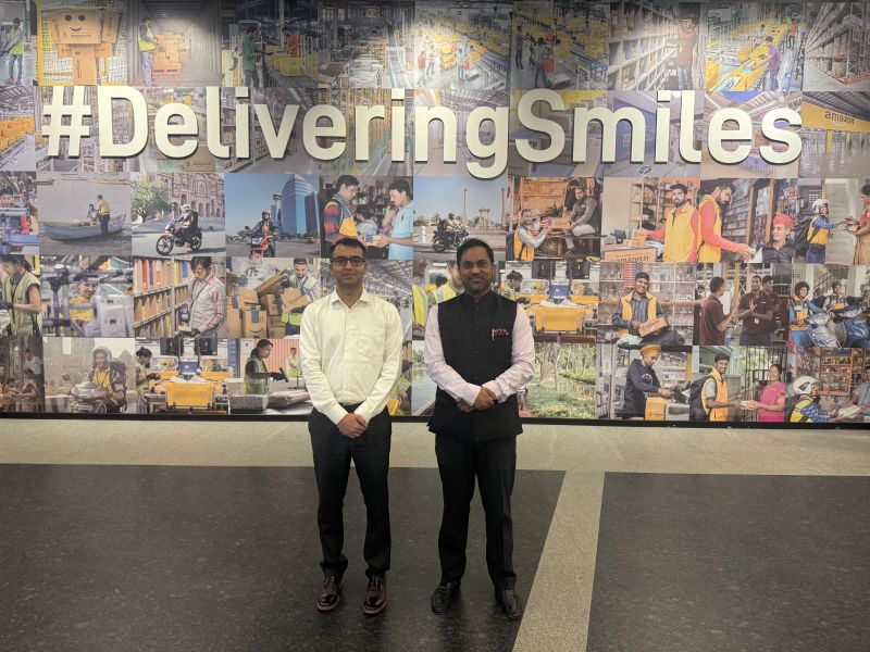 Photograph 2 for: Telangana logistics team visits Amazon Headquarters, Hyderabad, to study large-scale supply chain operations
