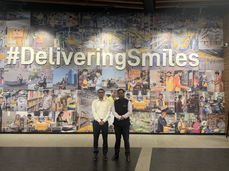 Photograph 4 for: Telangana logistics team visits Amazon Headquarters, Hyderabad, to study large-scale supply chain operations