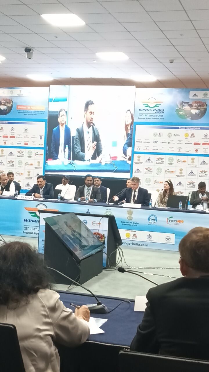 Photograph 1 for: Telangana presents Logistics Policy 2.0 and ILMP at a Wings India roundtable