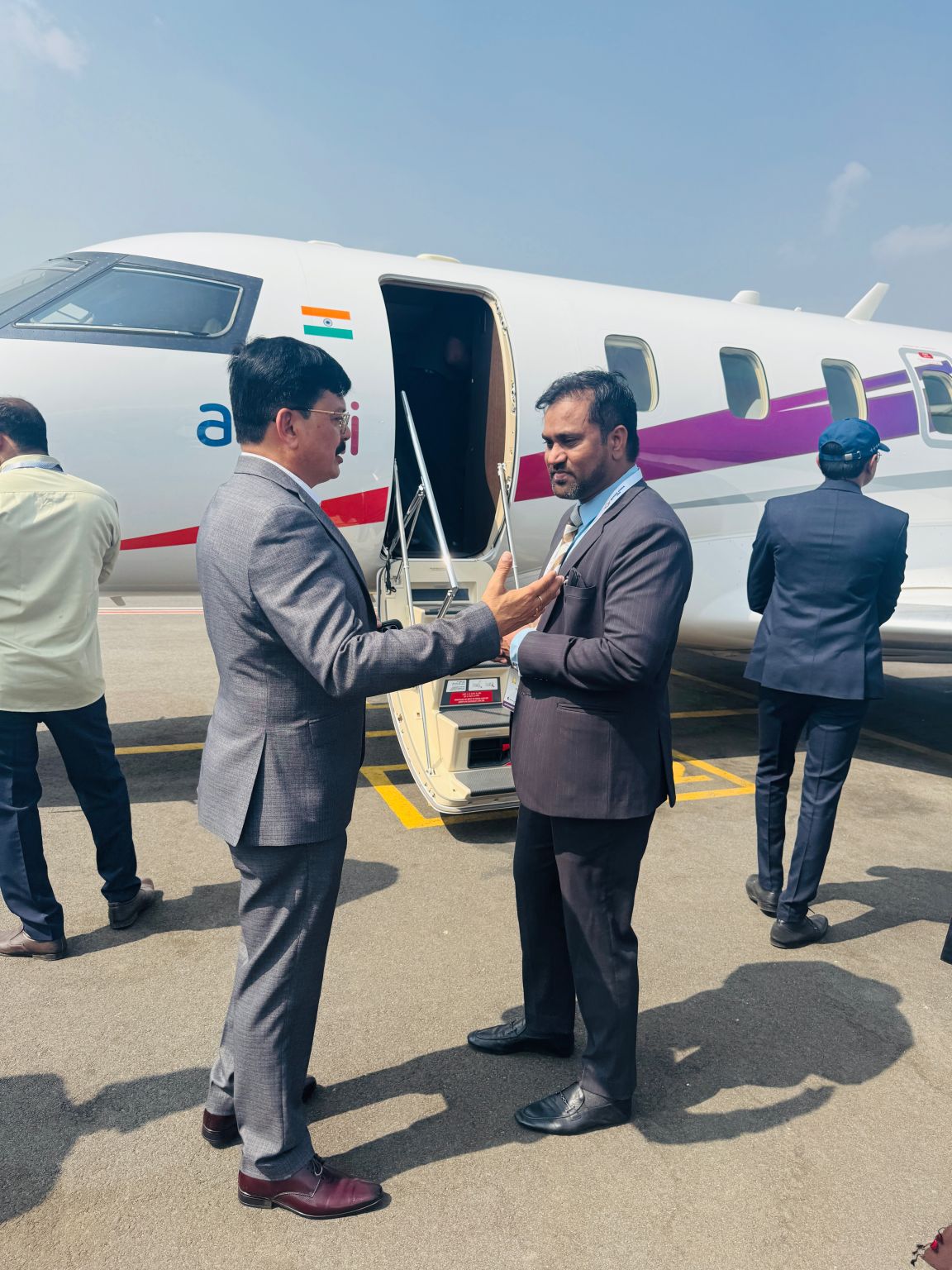 Photograph 6 for: Telangana presents Logistics Policy 2.0 and ILMP at a Wings India roundtable