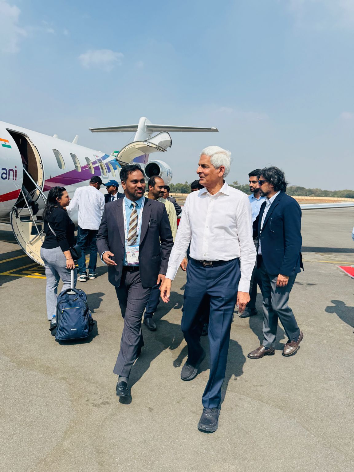 Photograph 7 for: Telangana presents Logistics Policy 2.0 and ILMP at a Wings India roundtable