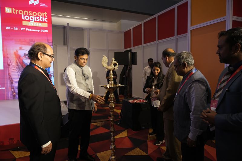 Photograph 1 for: Telangana positions logistics as strategic economic infrastructure at Transport Logistic India & Air Cargo India 2026
