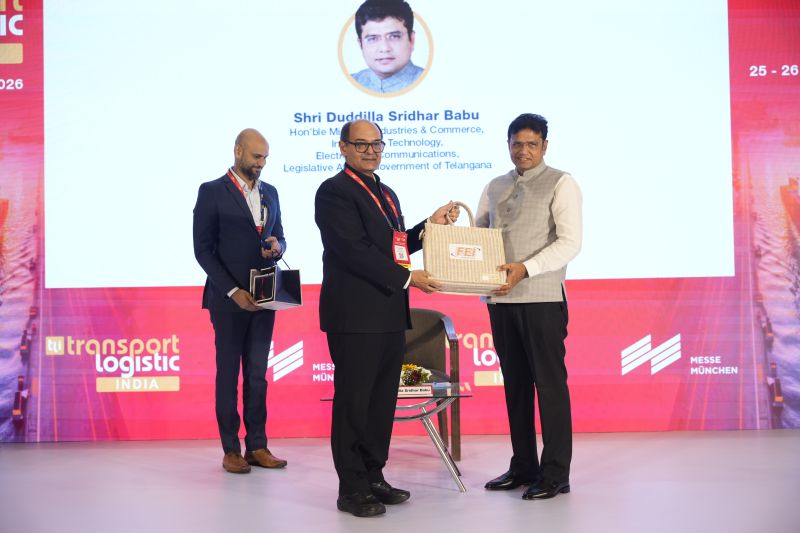 Photograph 7 for: Telangana positions logistics as strategic economic infrastructure at Transport Logistic India & Air Cargo India 2026