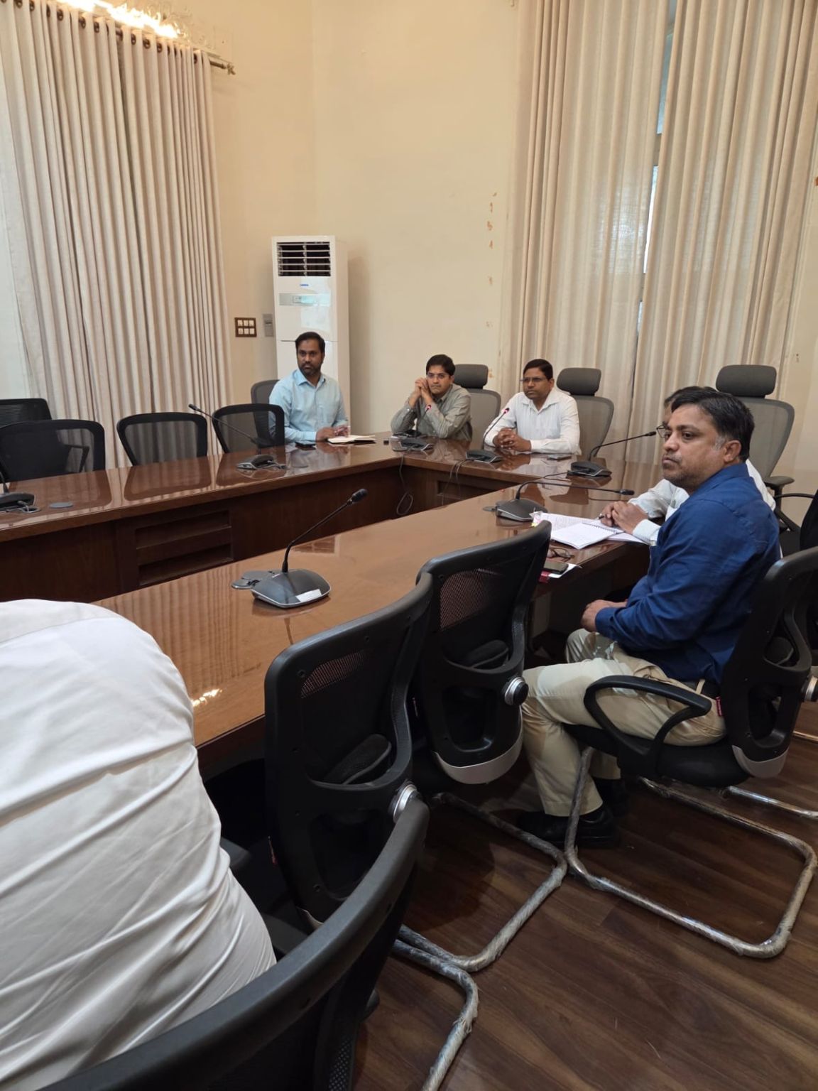 Photograph 3 for: Director, DPIIT reviews Telangana’s logistics sector with the Department of Industries