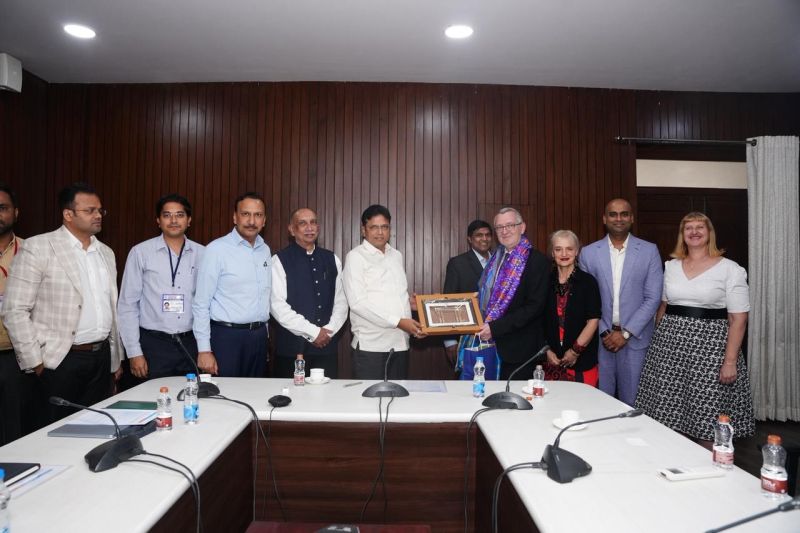 Photograph 2 for: Ambassador of Slovenia meets Minister D. Sridhar Babu to explore collaboration with Telangana