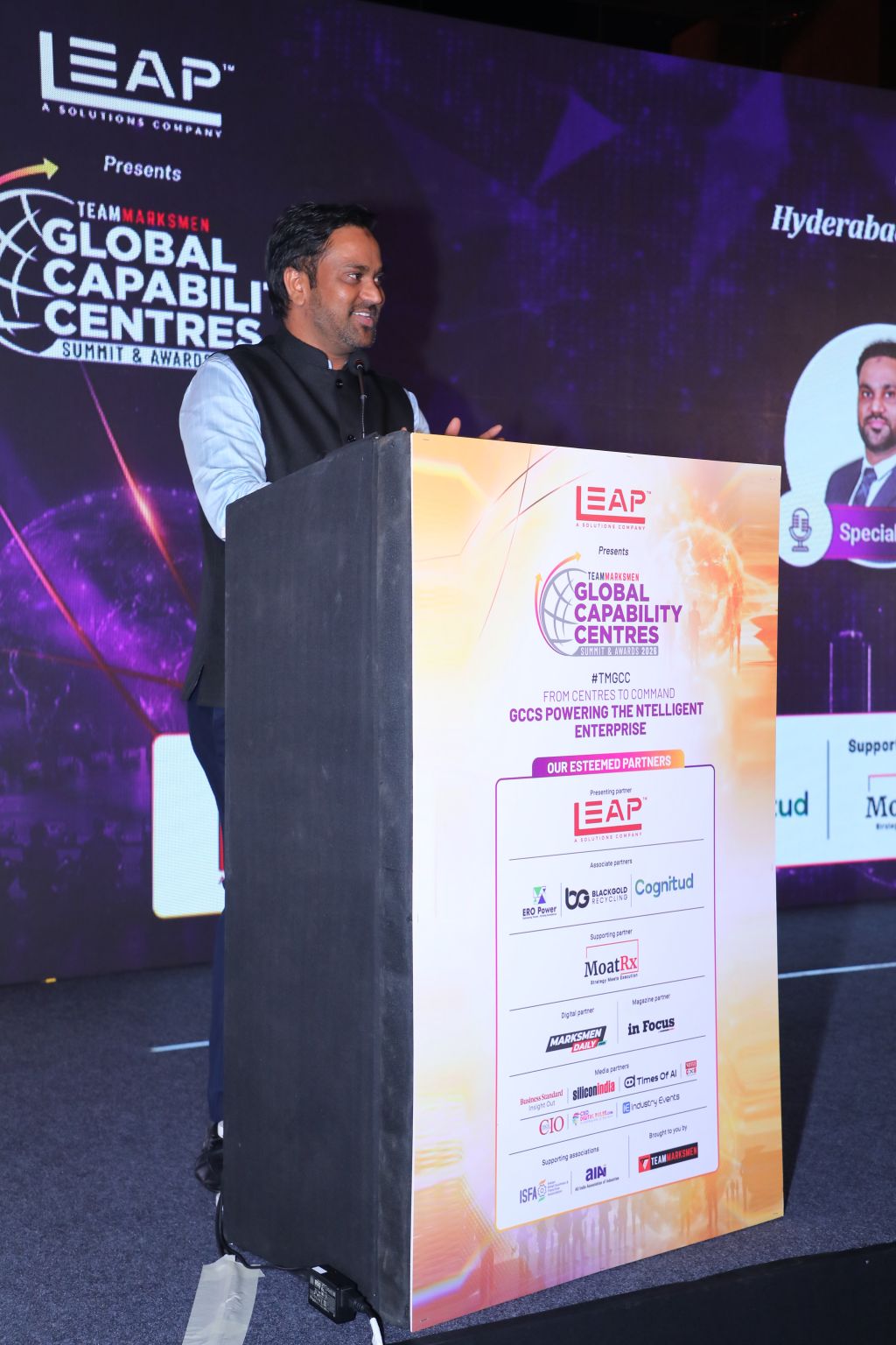 Photograph 2 for: Telangana represented at the GCC Summit & Awards 2026 for logistics and supply chain