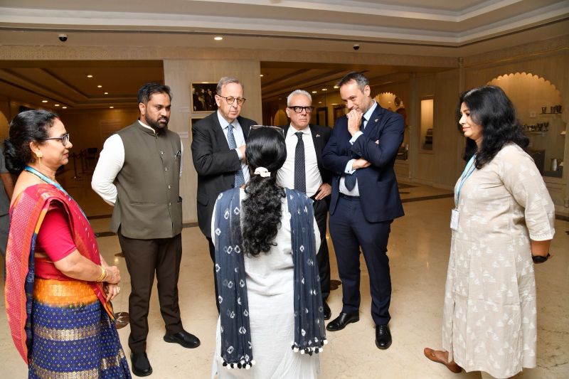 Photograph 3 for: Ambassador of Italy visits Hyderabad; joint committee proposed to promote bilateral investments