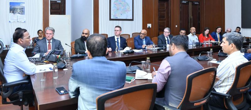 Photograph 3 for: USISPF delegation meets Telangana leadership to strengthen engagement in the state