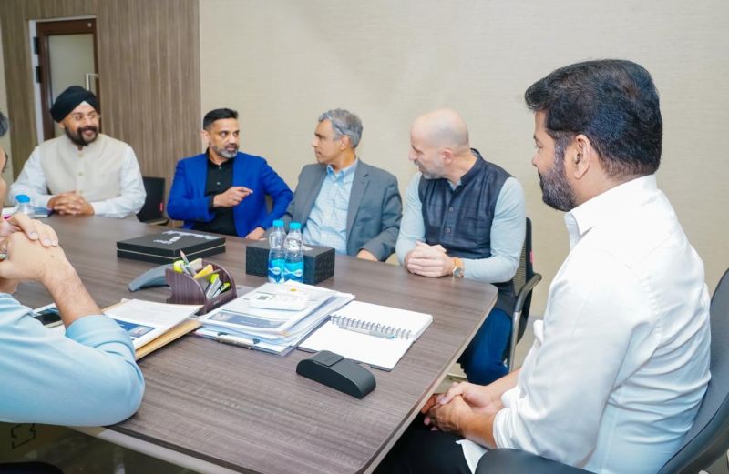 Photograph 2 for: Uber’s Global CEO and leadership team meet Chief Minister A. Revanth Reddy in Hyderabad
