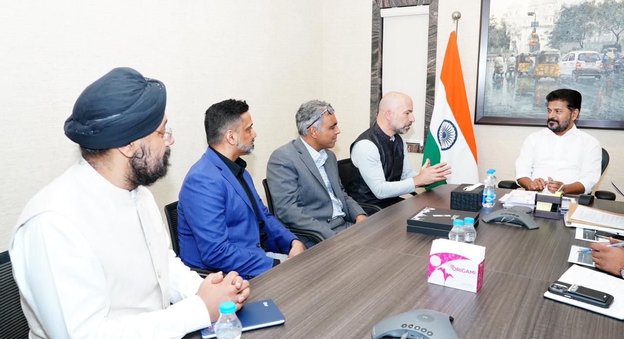 Photograph 5 for: Uber’s Global CEO and leadership team meet Chief Minister A. Revanth Reddy in Hyderabad