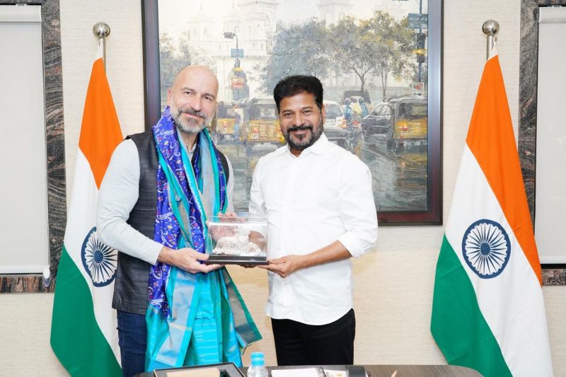 Photograph 6 for: Uber’s Global CEO and leadership team meet Chief Minister A. Revanth Reddy in Hyderabad