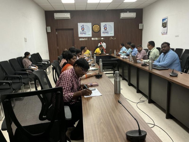 Photograph 4 for: District-level supply chain consultation held with the Collectors of Hanumakonda and Warangal