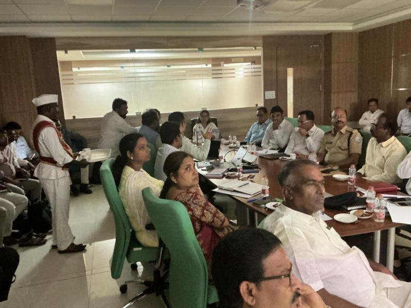 Photograph 8 for: District-level supply chain consultation held with the Collectors of Hanumakonda and Warangal