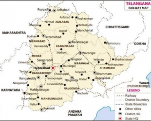 Railway Map Of Telangana Real Estate & Infra – Invest Telangana